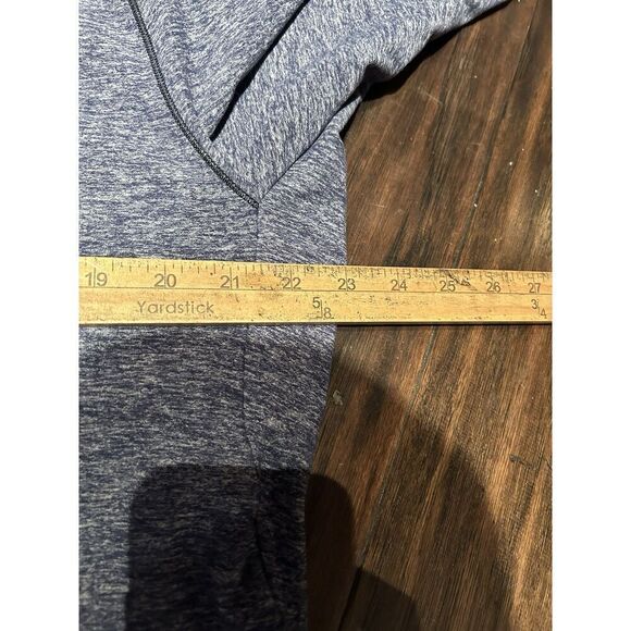 Lululemon Surge Warm 1/2 Zip Mens XL Blue - Picture 3 of 7